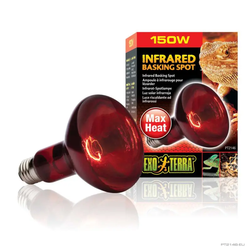 Exoterra Heat Glo Infrared Heat Lamp, 150W